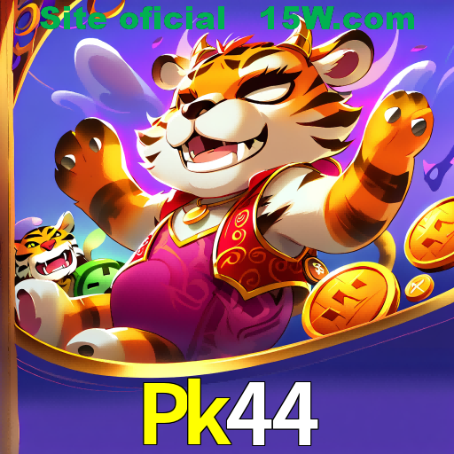 Imagem promocional da Pk44 mostrando a plataforma e suas vantagens